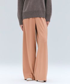 BEIGE， 【洗える】LLOYD / ハンマーサテンイージーワイドパンツ