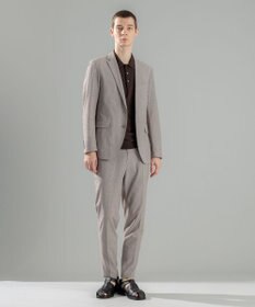 JOSEPH HOMME ＜新色追加＞新素材【通気性/ストレッチ】トリコサッカーストレッチ ドロスト付テーパードパンツ /  PEGG CONVERTIBLE