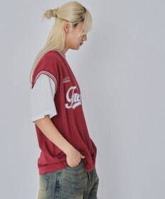 WEGO 【ユニセックス着用ITEM/MLサイズ展開】フェイクタンクグラフィックT（SS）