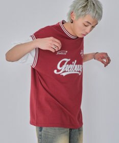 WEGO 【ユニセックス着用ITEM/MLサイズ展開】フェイクタンクグラフィックT（SS）