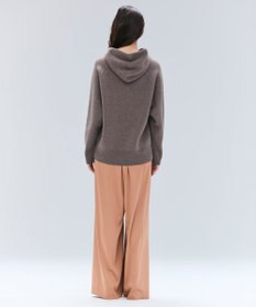 BEIGE， 【洗える】LLOYD / ハンマーサテンイージーワイドパンツ