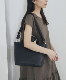 TOPKAPI 【Breath TOPKAPI】SCOTCH GRAIN スコッチグレイン プレーン 2トーンテープ ハンドル トートバッグ S