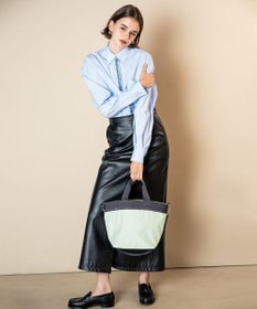 LeSportsac BUCKET TOTE/フロスティグリーン/サンダー