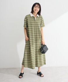 Green Parks ・ＳＵＧＡＲ　ＳＰＯＯＮ　ボーダーポロワンピース