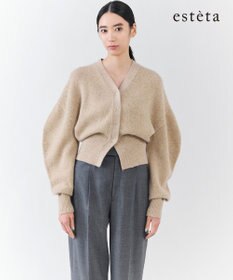 23区 【エステータ】シャイニーカーディガン