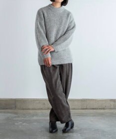 ふっくら柔らか高品質アルパカモヘア〉セーター / muuc | ファッション