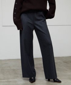 BEIGE， MONTAIGNE / ウエストゴムウールワイドパンツ