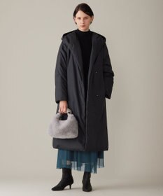 自由区 ADSシャンブレータフタ ダウンコート