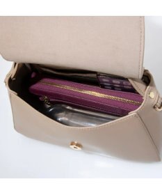 UNBILLION cachecache ワンハンドルフラップ付きミニショルダー