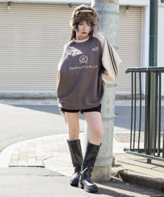 WEGO 【ユニセックス着用ITEM】フェイクスウェードゲームプルオーバー