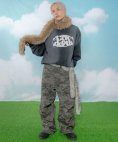 WEGO 【ユニセックス着用ITEM】サークルロゴプルオーバー