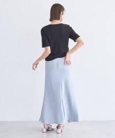 earth music&ecology チェーンリブラメカットソー