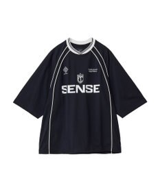 CRAFT STANDARD BOUTIQUE 接触冷感/UVカット/イージーケア/ストレッチ/ゲームシャツ-B