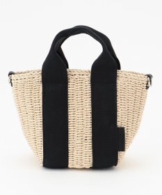 LA BAGAGERIE 【maison vert】【ペーパー素材使用】2WAYかごバッグ