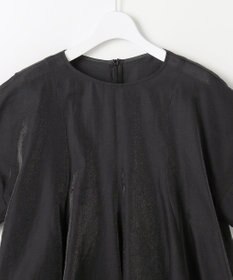 自由区 ブライトシアーシャンブレー ブラウス