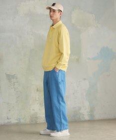 J.PRESS YORK STREET 【UNISEX】ラガータイプラグラン 裏毛トレーナー