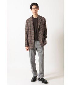 DAKS カジュアルハウスツイード テーラードブレザー