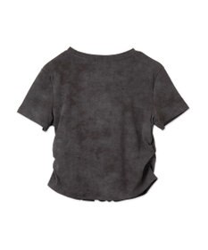 WEGO メタリックバタフライサークルロゴT