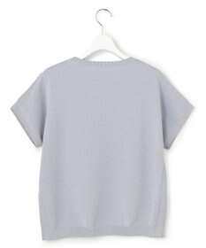 23区 【先行予約】レーヨンポリエステルストレッチ プルオーバー ラメ ニット