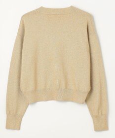 NAVE 【Nave・洗える】ラメニット カーディガン