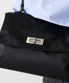 russet クラウズナイロンフラップミニトートバッグ(CE-1689)