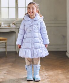 ANY KIDS 【フード取り外し/洗濯機可能】Aラインコート