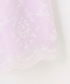 ANY KIDS 総刺繍 花柄ワンピース