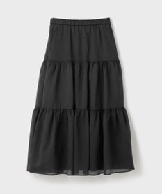 GRACE CONTINENTAL オーガンティアードスカート