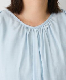 CRAFT STANDARD BOUTIQUE バックレースアップバルーンスリーブブラウス