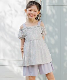 組曲 KIDS 【SS-Lサイズ】 ボタニカルフラワースイムウェア(セパレート)