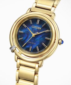 CITIZEN 【生命力あふれる美しい水（AQUA）を表現限定モデル】電池交換不要 光発電エコ・ドライブ ARCLY Collection EM1099-57L