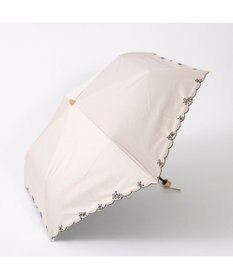 UNBILLION カシュネ cachenez / 【晴雨兼用】【日傘】 【UV カット率99.999.9％以上】PUプチフラワー刺繍ミニ折りたたみ傘