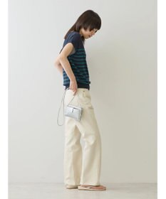 AMERICAN HOLIC 接触冷感フレンチスリーブニットプルオーバー