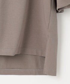 組曲 【汗ジミ防止・撥水】GIZAプレーティング天竺 袖フレア Tシャツ