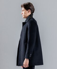 JOSEPH HOMME DOUBLE FACE CASHMERE BALMACHAN COAT