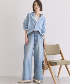 AMERICAN HOLIC シアーカラーボーダープルオーバー