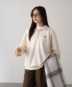 WEGO 【WEB限定/25年秋冬新作/ユニセックス着用ITEM】別注USPOLOハーフZIPPO