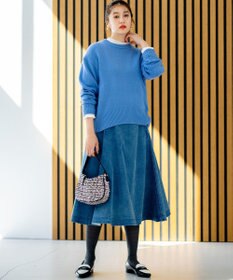 組曲 【23AW】DENIMフレア スカート