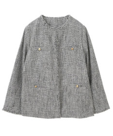 YECCA VECCA 金釦ツイードジャケット