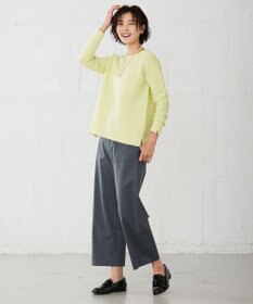 J.PRESS LADIES 【洗える】 ハウストンオーガニック ニット