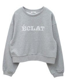 earth music&ecology ＳＥＴ２点レースロゴプルオーバー＋チュールワンピ