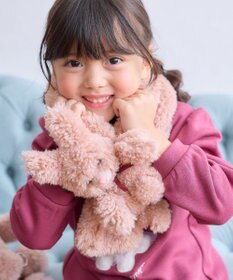 ANY KIDS アニマル ふわふわ マフラー