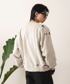 WEGO ショートダメージプルオーバー