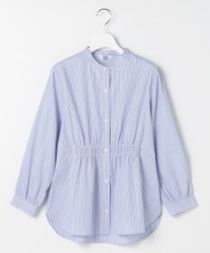 J.PRESS LADIES 【WEB限定】ストライプ シャーリング ブラウス