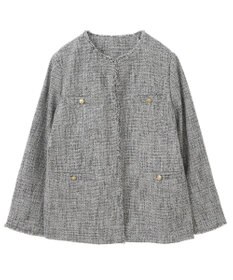 YECCA VECCA 金釦ツイードジャケット