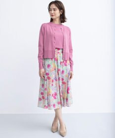 組曲 S 【UVケア・接触冷感】MINA 6分袖ニットプルオーバー