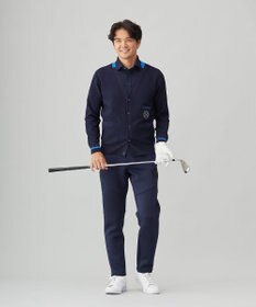 23区GOLF 【MEN】【ウォッシャブル】ニットカーデガン 軽く羽織れて動きやすい 日常使いに便利