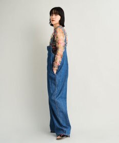 woadblue 【157】Deck-Overall デニムオーバーオール