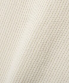 earth music&ecology 【予約】レーストリムリブニットプルオーバー