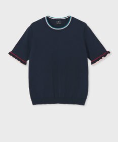 Paul Smith 【洗える】フレアスリーブ 半袖ニット